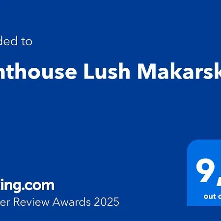 Penthouse Lush Apartment Makarska